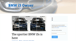 Desktop Screenshot of bmwi3owner.com